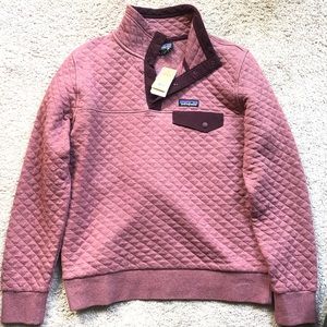 Patagonia Organic Cotton Quilt Pullover, Kiln Pink